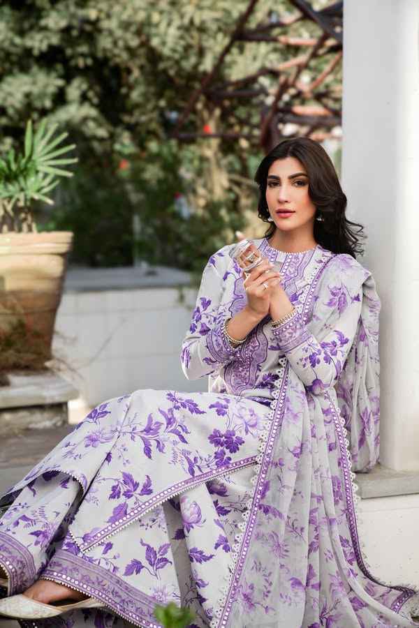 Aneela - 3Pc - Lawn Dress