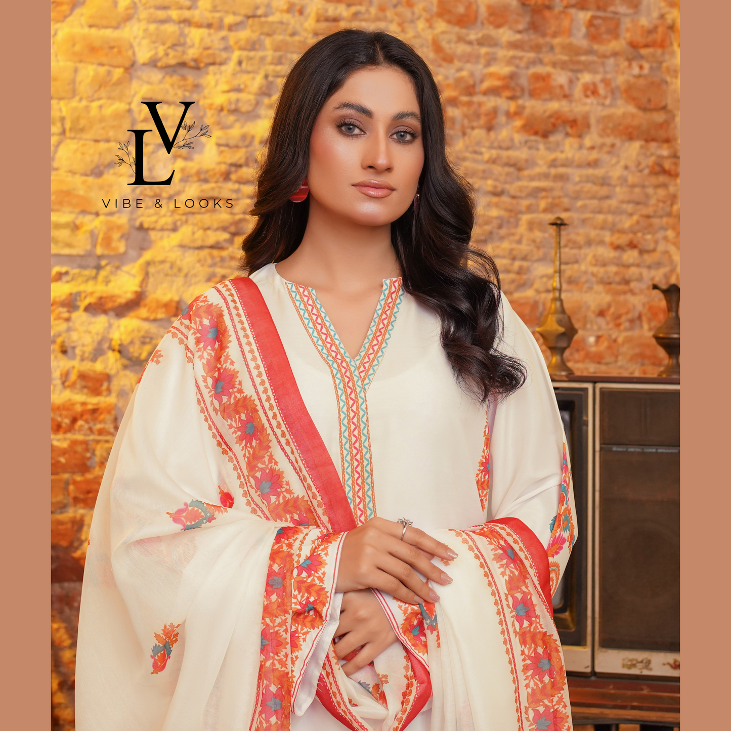 Zavira - 3 Piece Digital Print