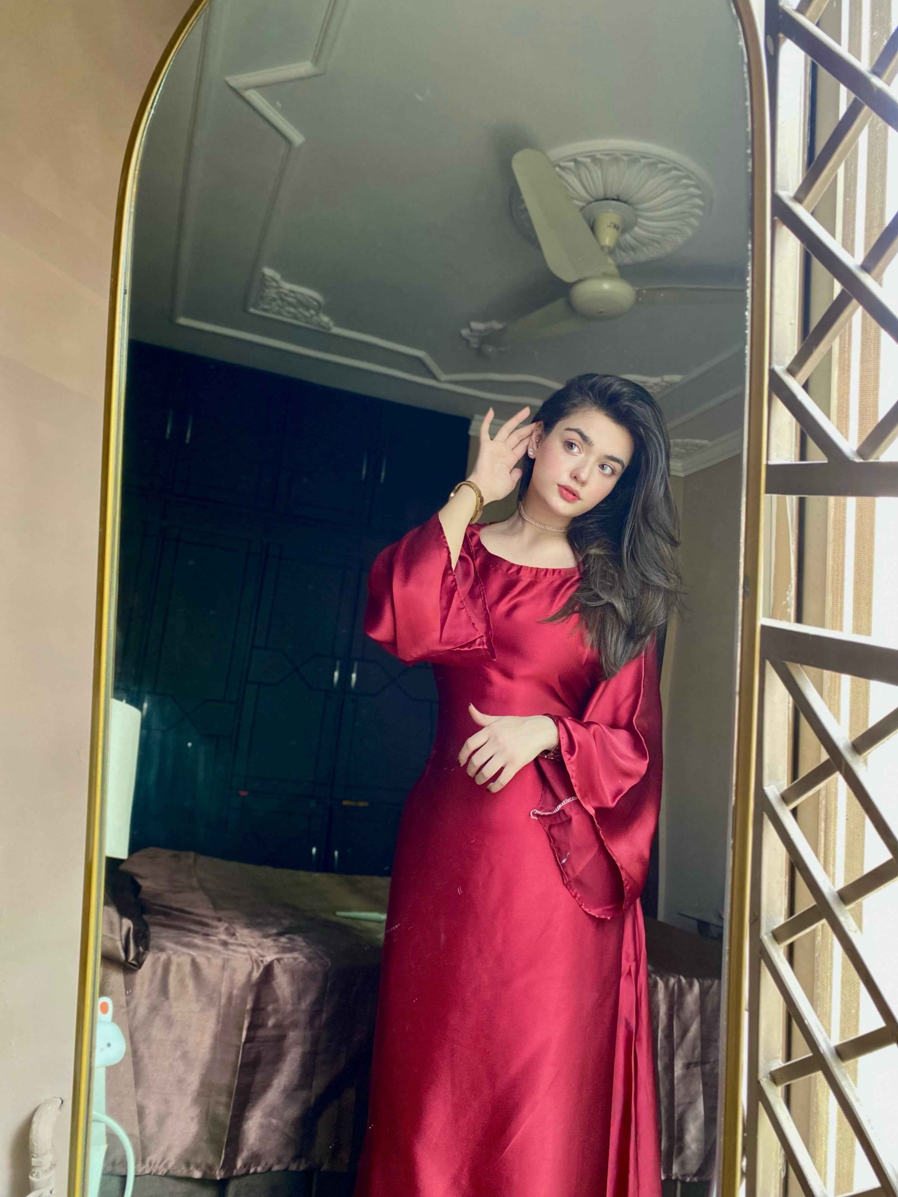 Saira - BodyCon - Mehroon