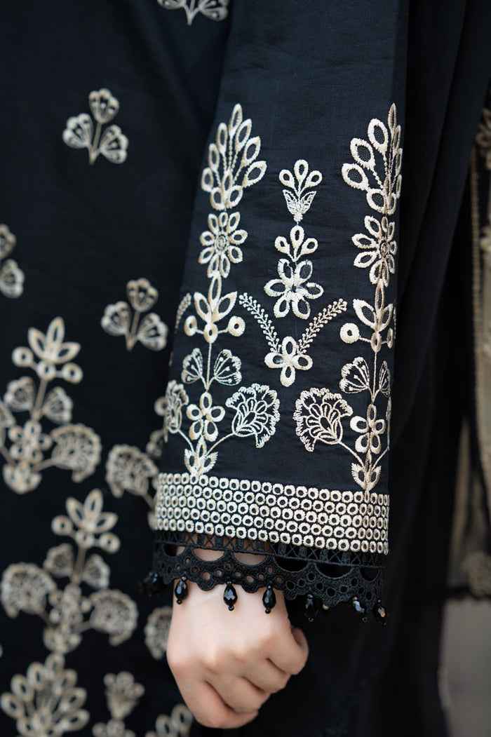 Black Embroidery 3pcs