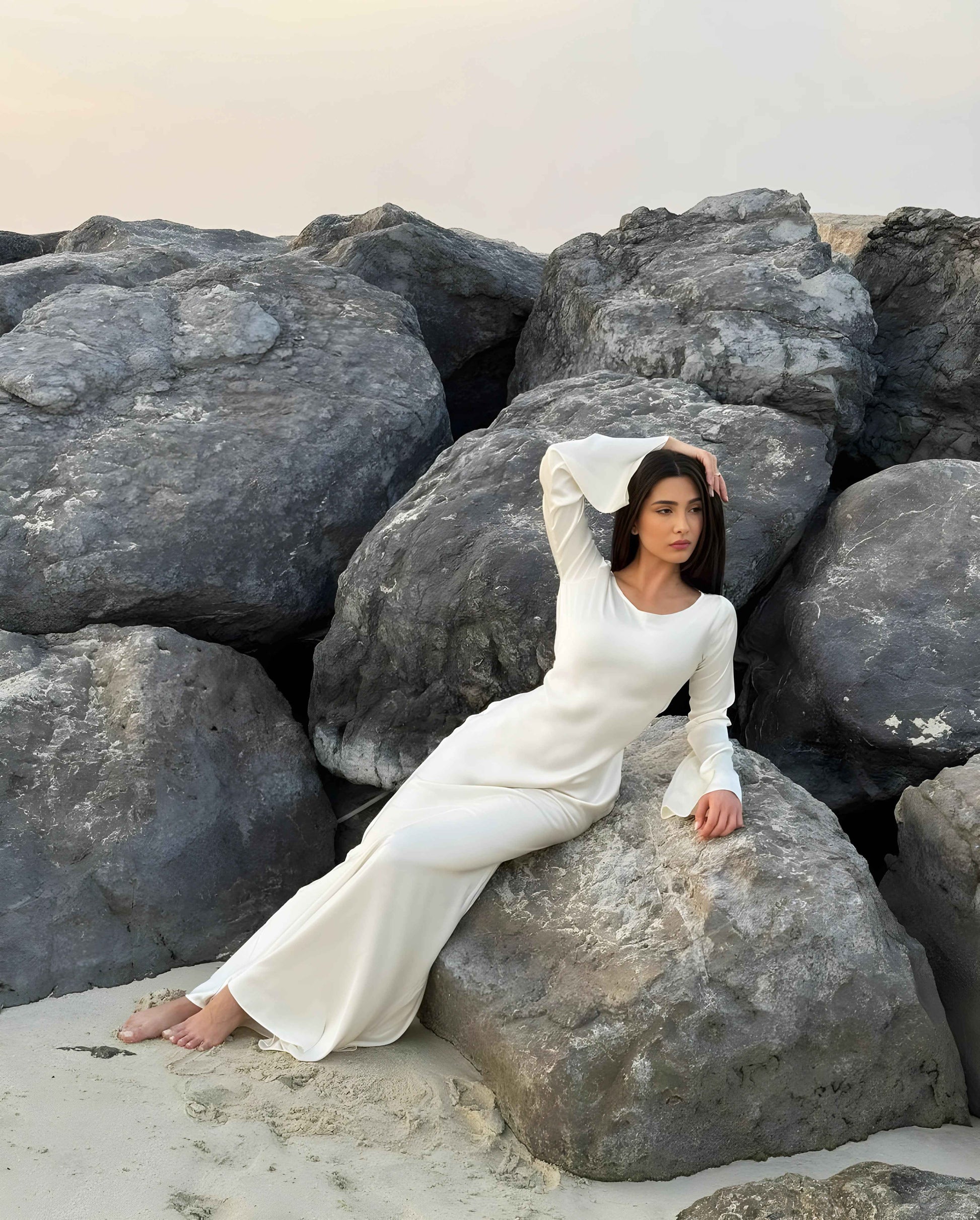 Saira - BodyCon - Off White