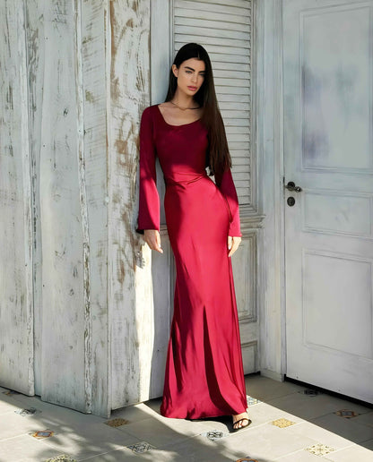 Saira - BodyCon - Mehroon