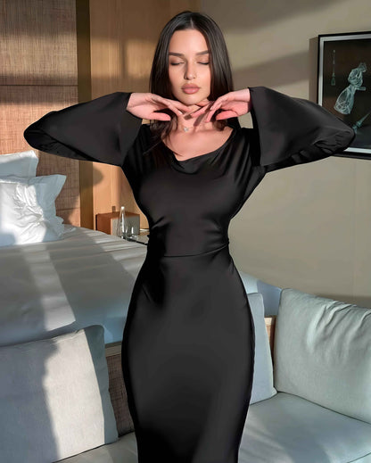 Saira - BodyCon - Black