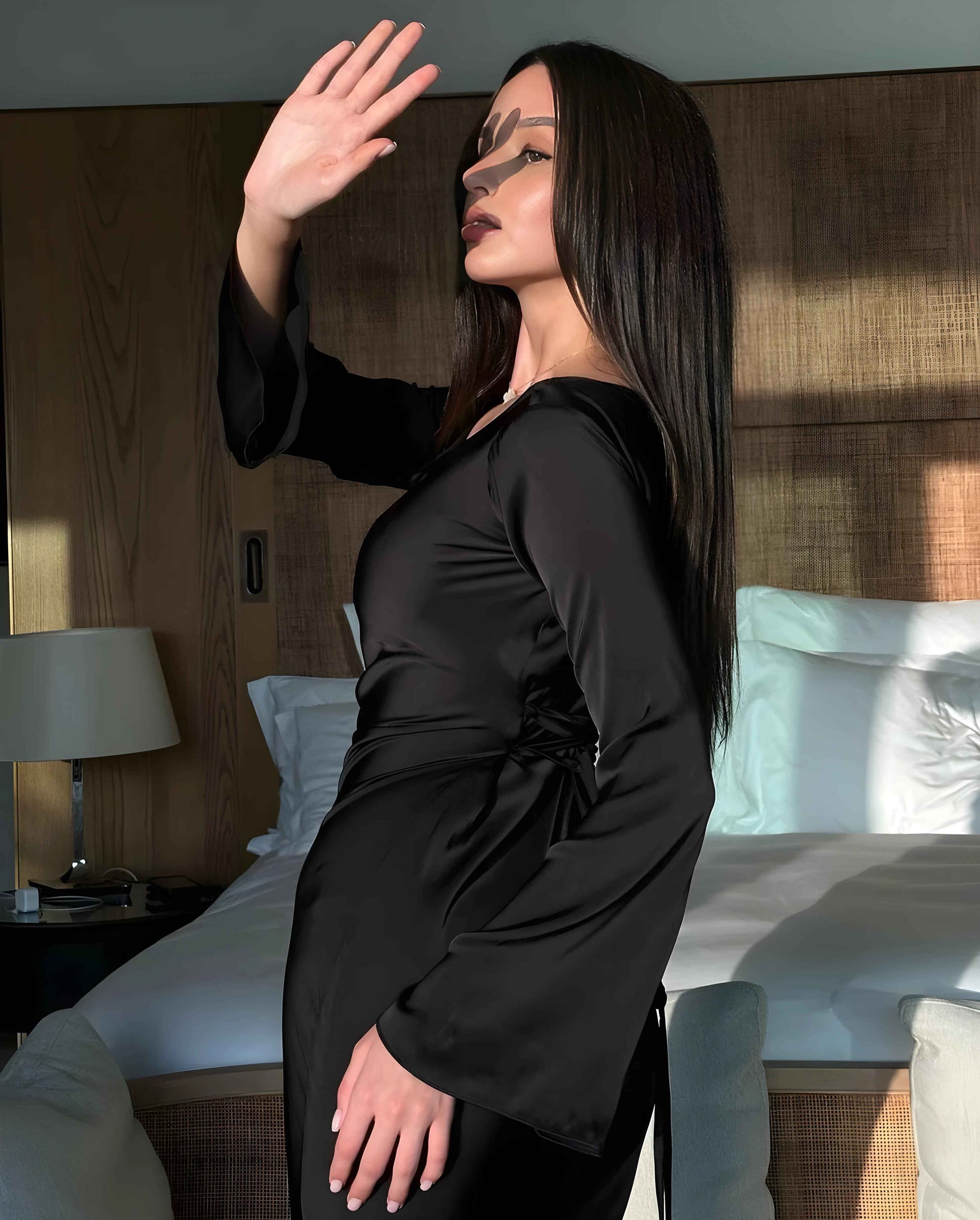 Saira - BodyCon - Black