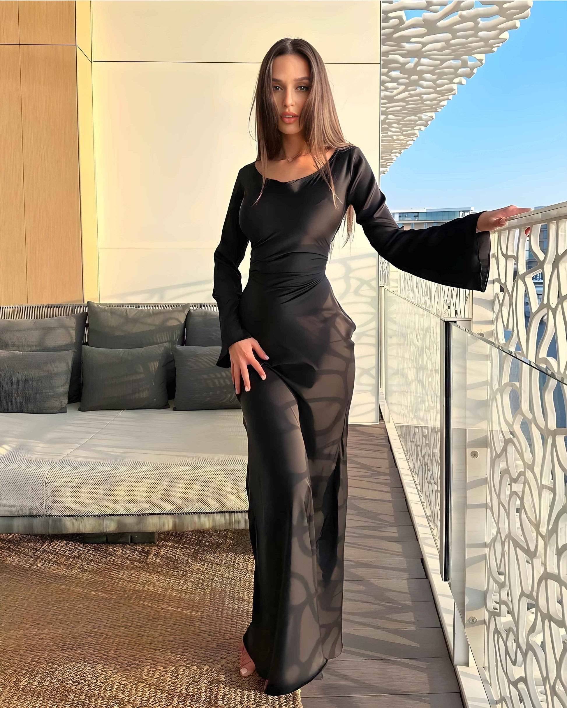 Saira - BodyCon - Black