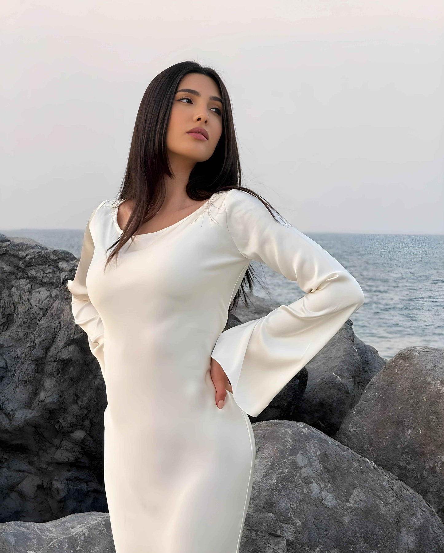 Saira - BodyCon - Off White