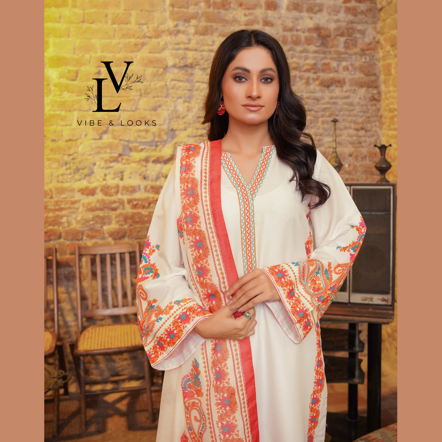 Zavira - 3 Piece Digital Print