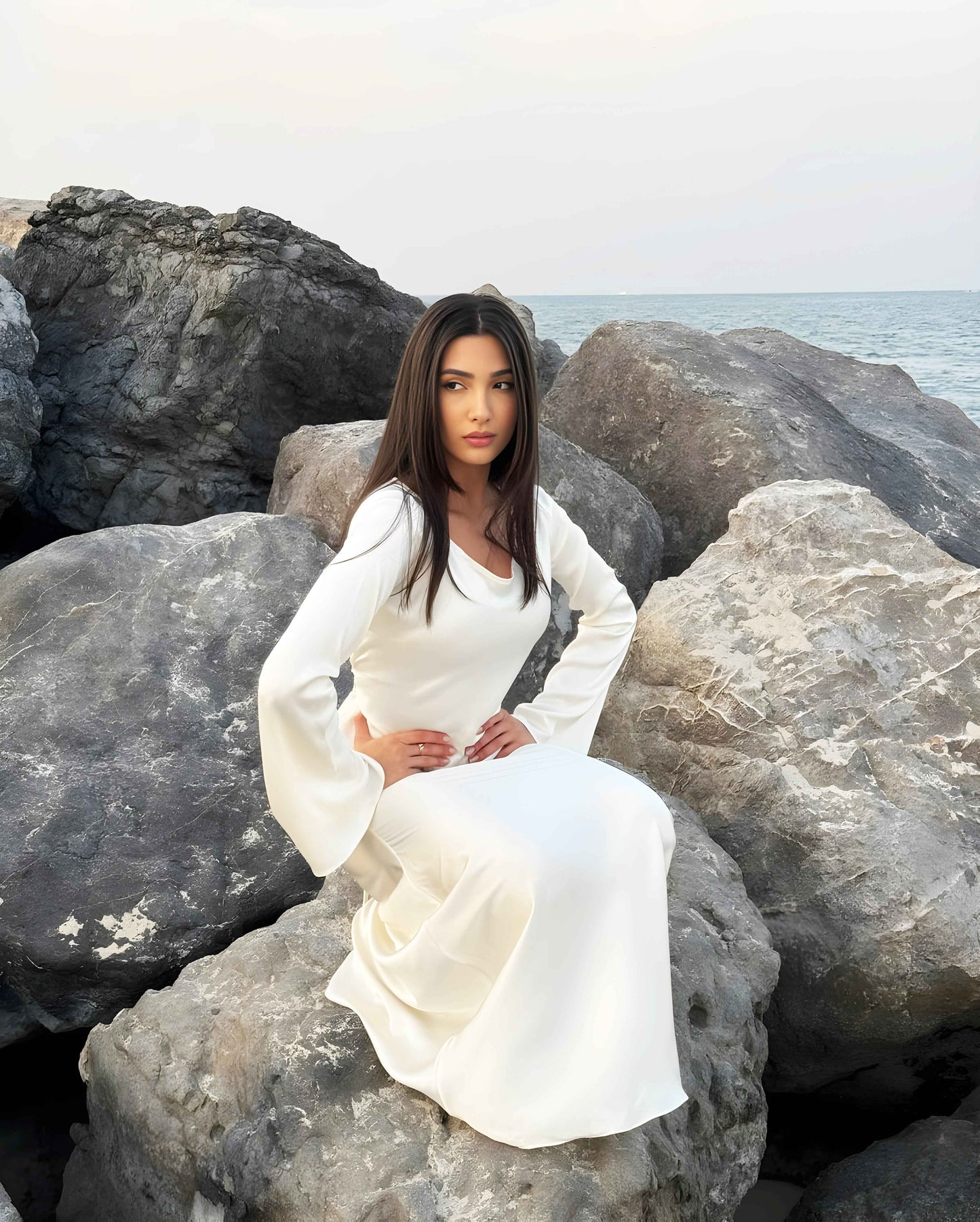 Saira - BodyCon - Off White