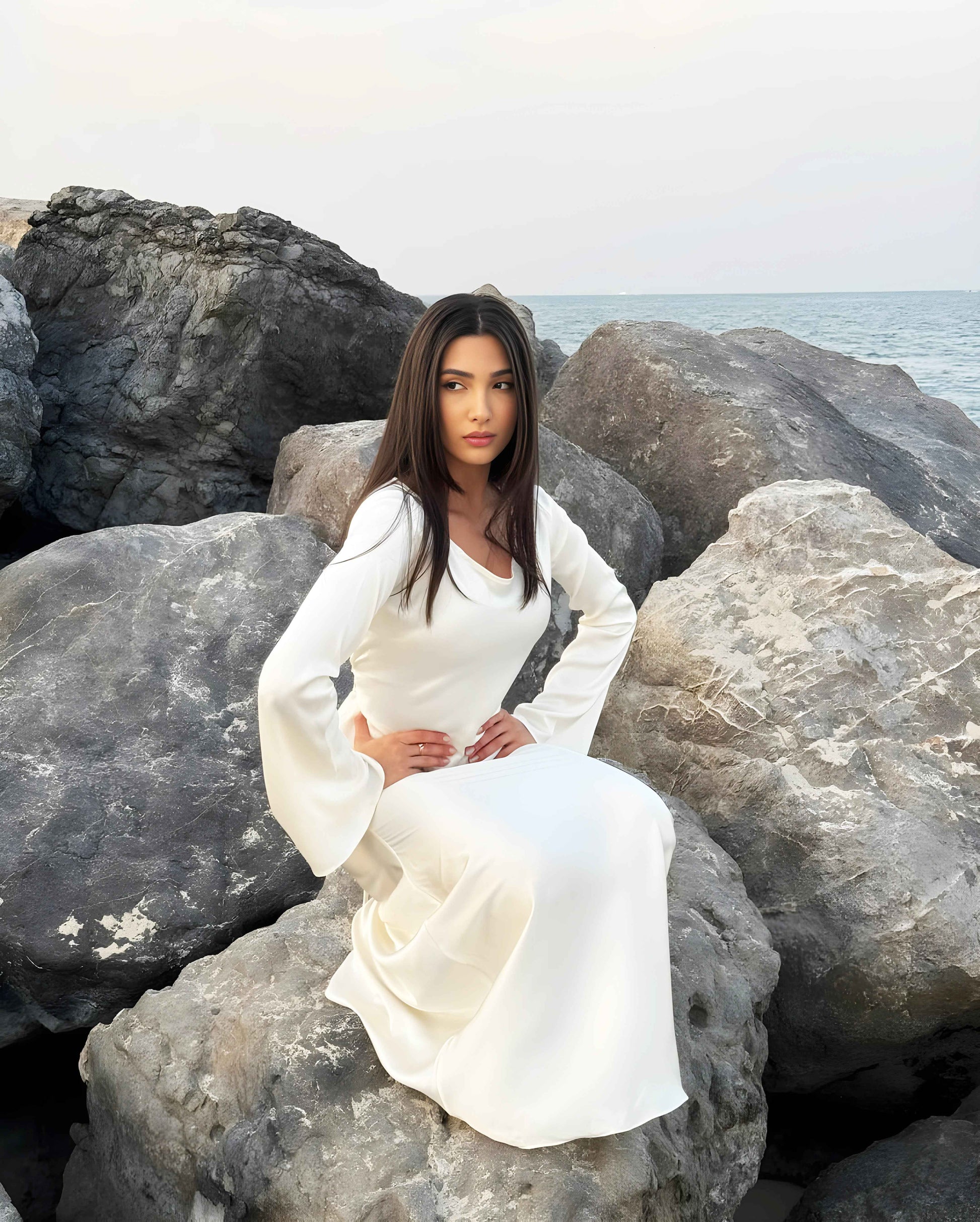 Saira - BodyCon - Off White