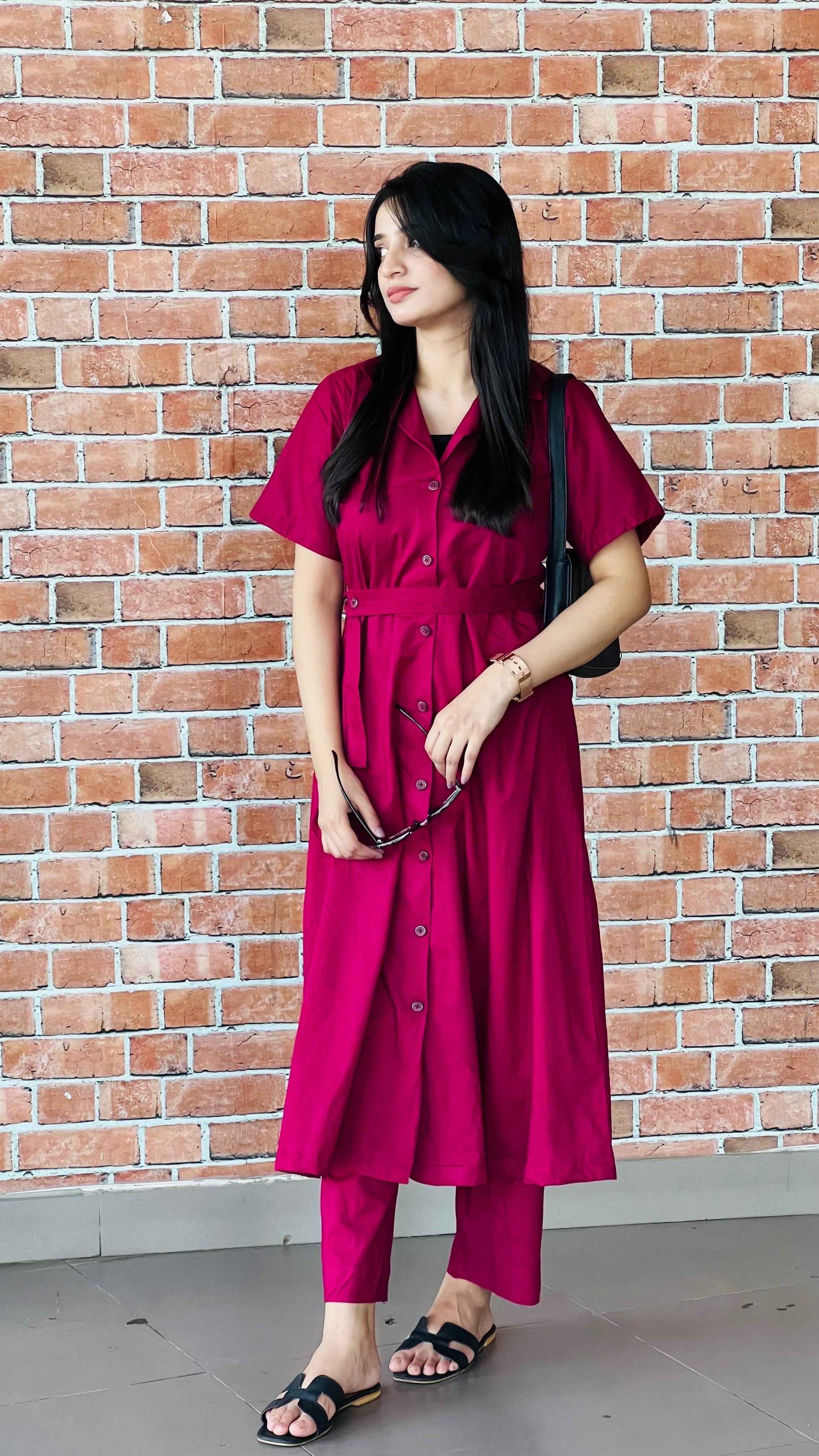 Zarqa – 2-Piece Cotton Co-ord Set