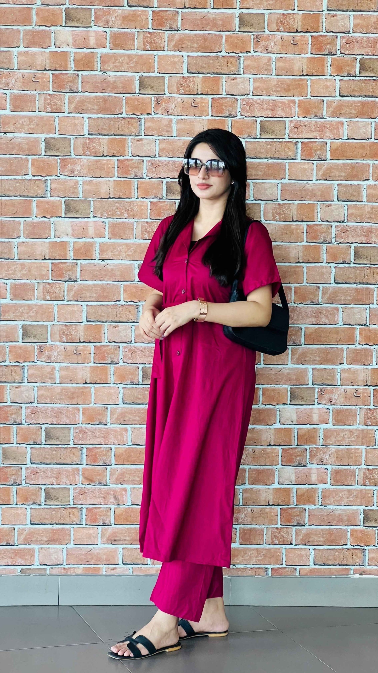 Zarqa – 2-Piece Cotton Co-ord Set