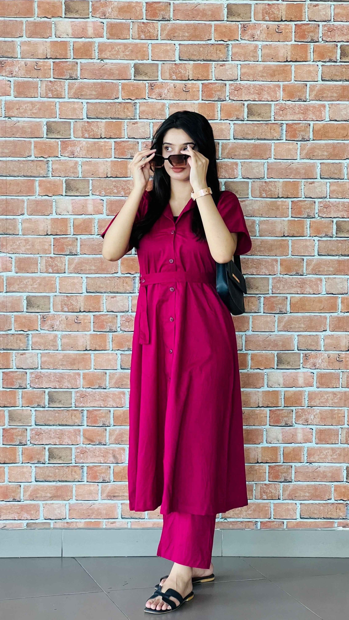 Zarqa – 2-Piece Cotton Co-ord Set