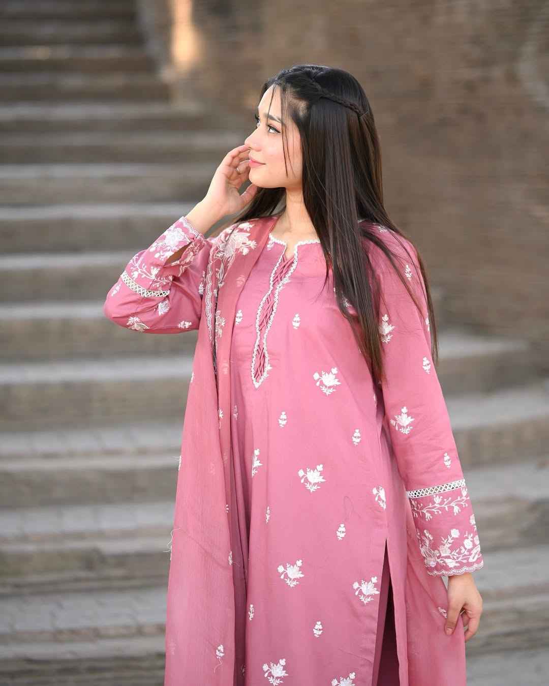 Elira - 3PC EMB PURE LAWN SUIT
